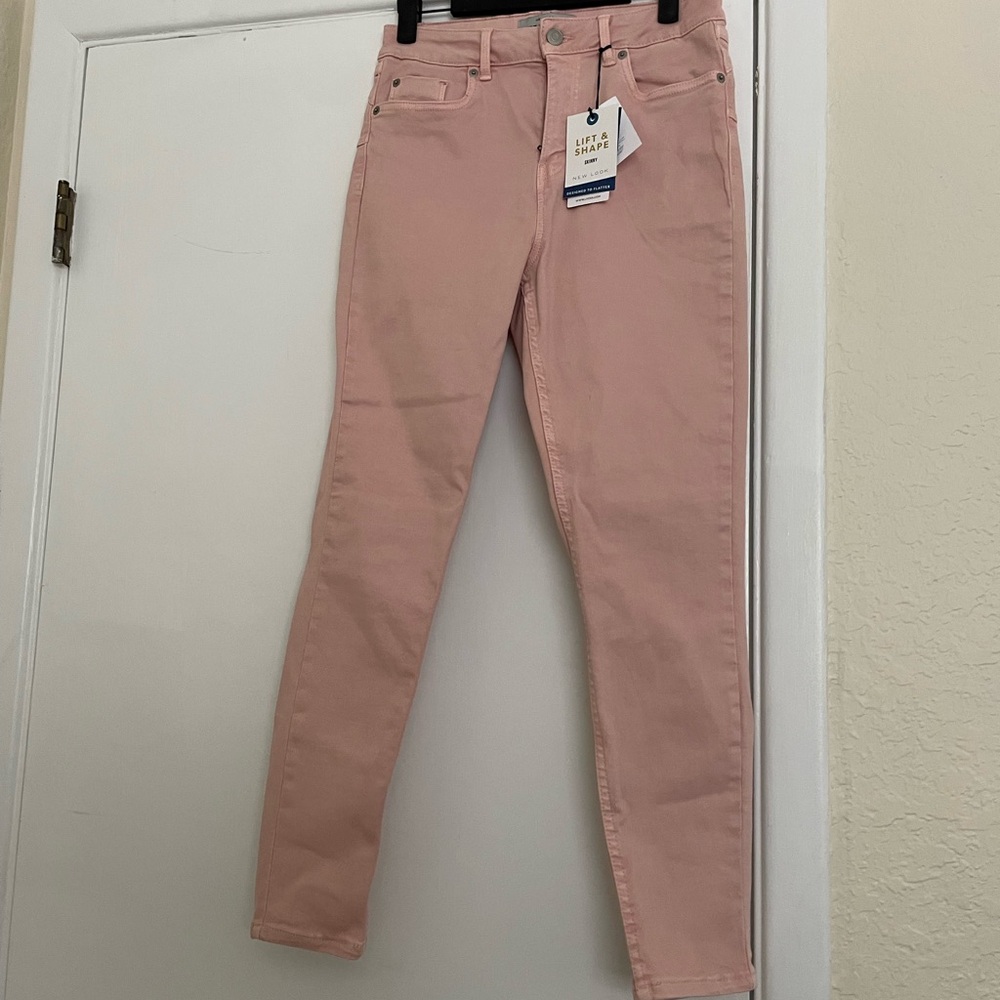 New Look Light Pink Skinny Jeans